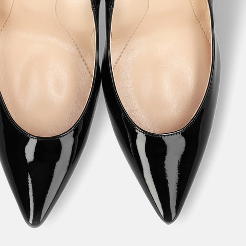 2025AW：iCoN COLORS：ポインテッドトゥ パンプス（C9043）ブラックE/mamian（マミアン）