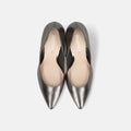2025AW：ポインテッドトゥ パンプス（m81001）スチール/mamian（マミアン）