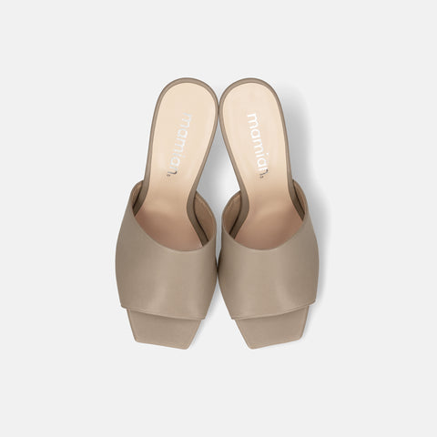 2026SS：シンプル スタイル ミュール（733）グレージュ